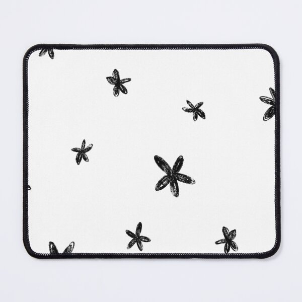 Item preview, Floral abstract flower minimal simple cute pattern designed and sold by Yana Mustafina | Boho Soulful Designs.
