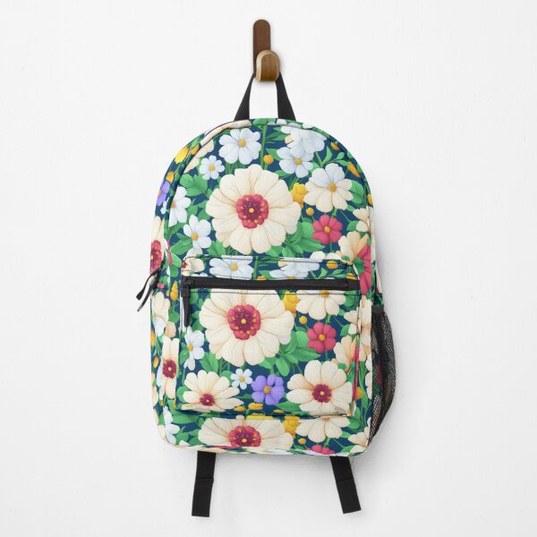 Item preview, white flowers on a light background pattern designed and sold by jkrphoto.