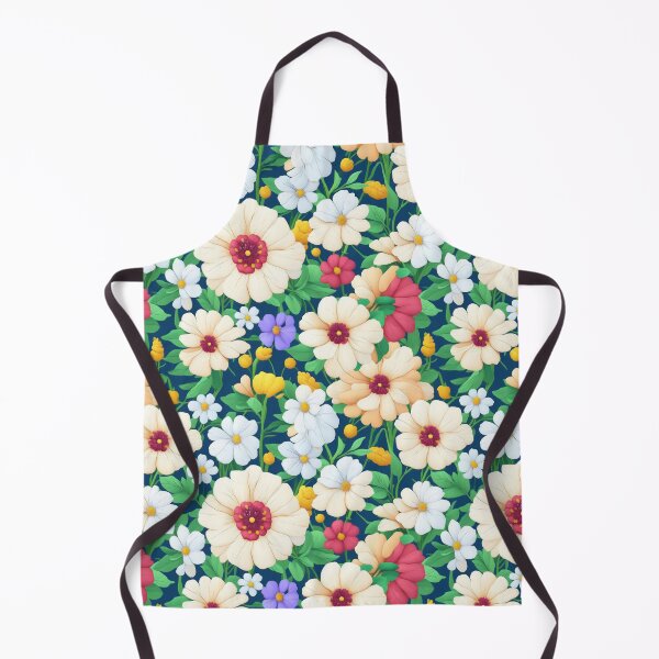 Item preview, white flowers on a light background pattern designed and sold by jkrphoto.