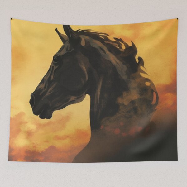 Item preview, Black Horse Head designed and sold by shanessie6.