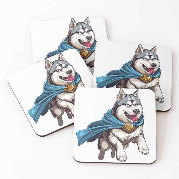 Item preview, Siberian Husky Superhero  designed and sold by Jaro90.