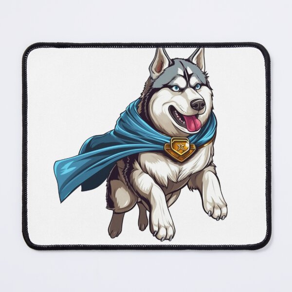 Item preview, Siberian Husky Superhero designed and sold by Jaro90.