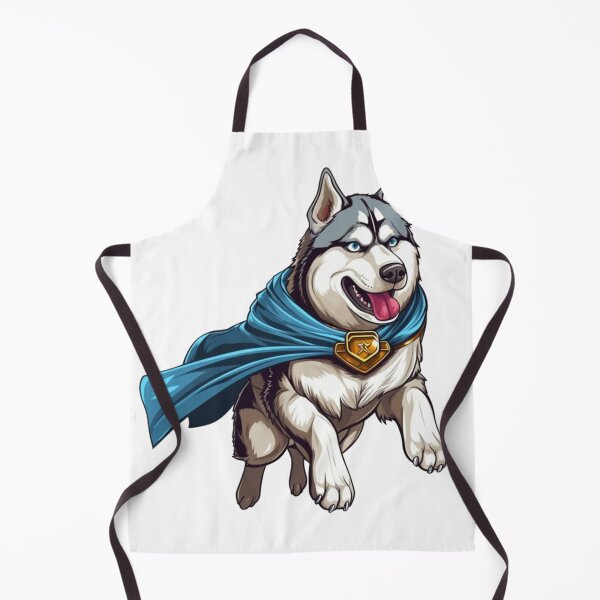 Item preview, Siberian Husky Superhero designed and sold by Jaro90.