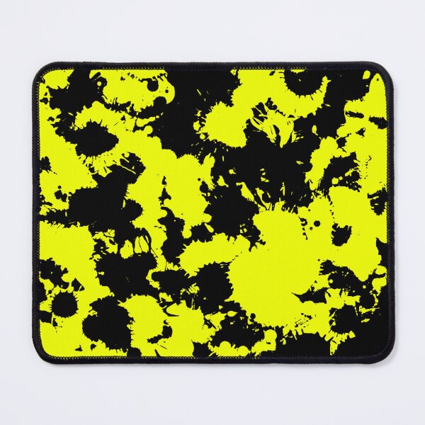 Item preview, Yellow and Black Paint Splatter designed and sold by BigTexFunkadelic.