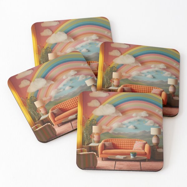 Item preview, Rainbow Oasis: Where Colors Come to Play designed and sold by PastelPalaceCo.