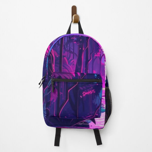 Item preview, Neon Jungle Serenade: Vibrant Anime Art designed and sold by OdysseyArtworks.