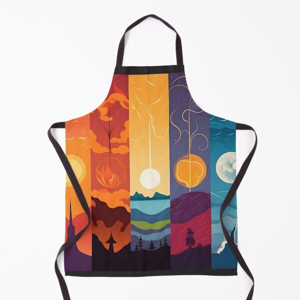 Item preview, Five ELEMENTS abstract imagination Classic designed and sold by DaytoNightCo.