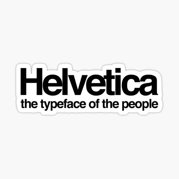 Artikel-Vorschau von Helvetica - Die überlegene Art, designt und verkauft von timshardware.