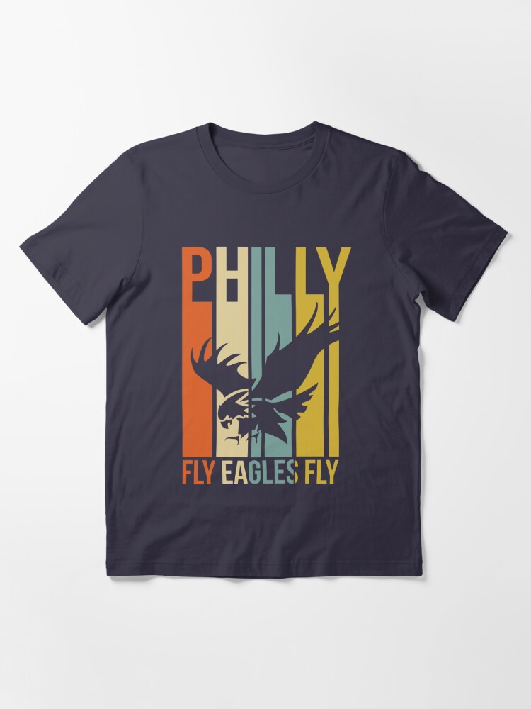 Philly Sports Shirts Eagles Fly Shirt Athletic Heather / M