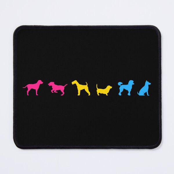 Item preview, Dogs Minimalist Pan Flag. Pansexual Pride designed and sold by Subtle Pride Shop.