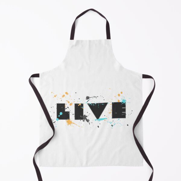 Item preview, Paint Splashes With The Word "Live" designed and sold by Kizosdesign.