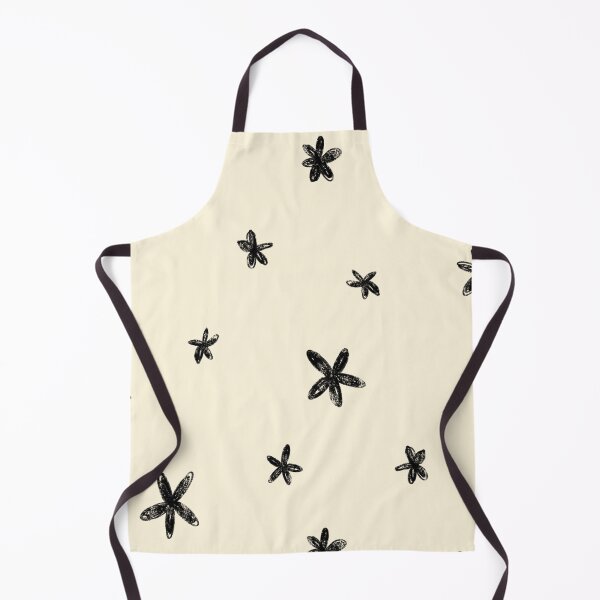 Item preview, Floral abstract flower minimal cute beige pattern designed and sold by Yana Mustafina | Boho Soulful Designs.