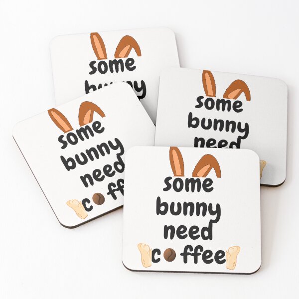 Item preview, Some bunny needs coffee designed and sold by Fares-Reda.