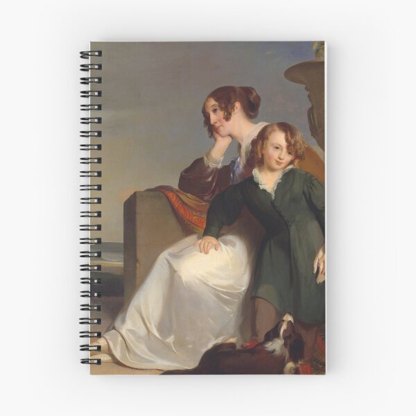 Item preview, Mother and Son | Thomas Sully | 1840 Wholesome English Art designed and sold by CJET.