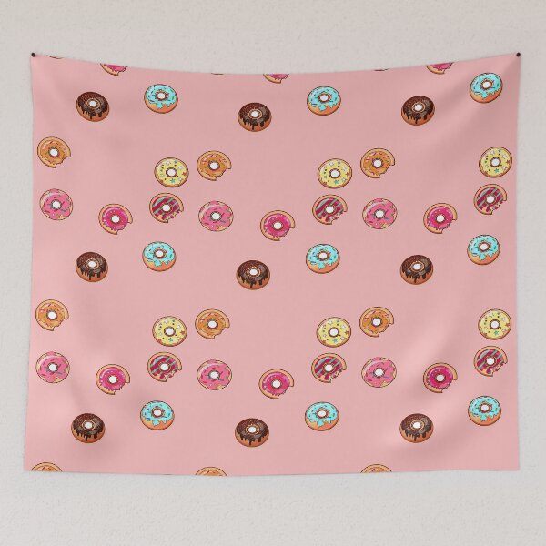 Item preview, Creamy yummy donuts pattern designed and sold by tetibright.