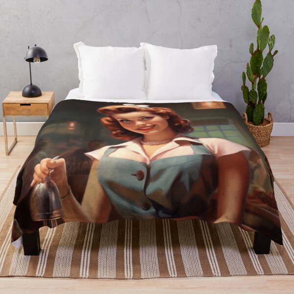 Item preview, A Pin Up Waitress designed and sold by GoodOldVintage.