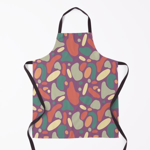 Item preview, Geometry colors shape blot purple modern pattern designed and sold by Yana Mustafina | Boho Soulful Designs.