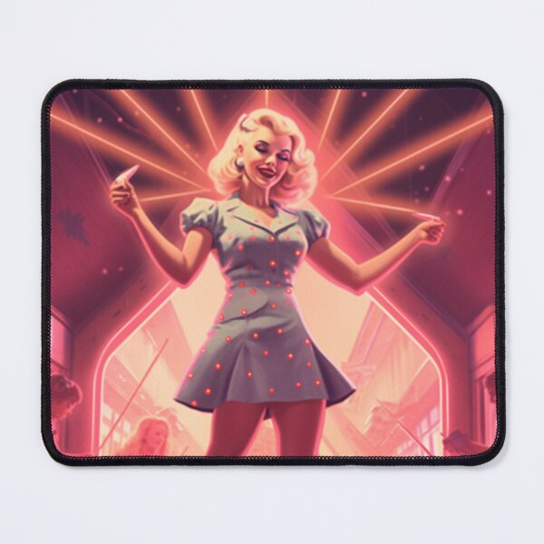 Item preview, A Pin Up Girl at a Nightclub designed and sold by GoodOldVintage.