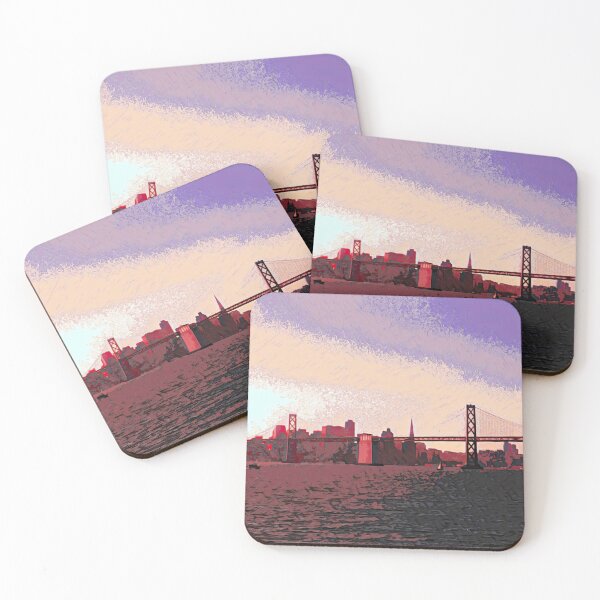 Item preview, SAN FRANCISCO SKYLINE designed and sold by ArtbyRolleen.