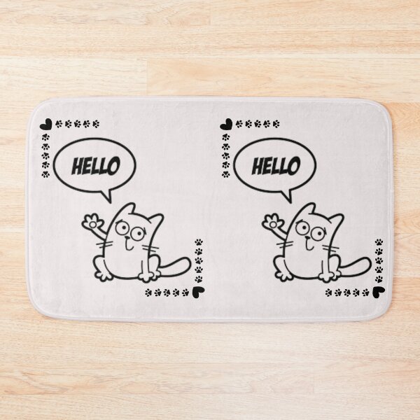 Item preview, Hello my cat-cat lovers-smiley cat. designed and sold by Alreweny.