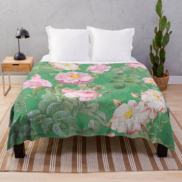 Item preview, The Most Famous Roses In The World By Redouté - Green Botanical Garden Nightgarden designed and sold by UtArt.