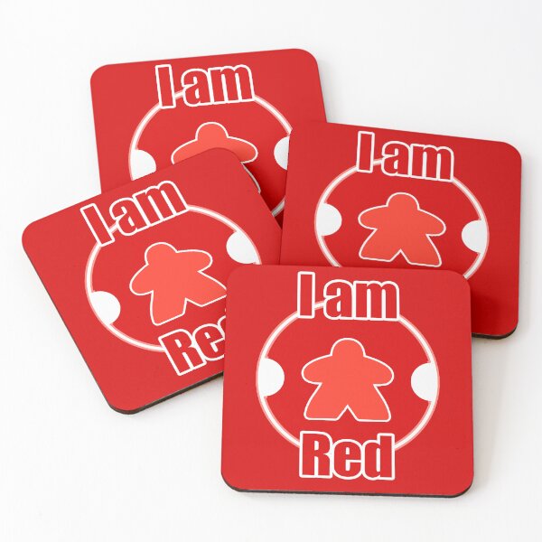 Item preview, I AM RED MEEPLE designed and sold by csalvati77.