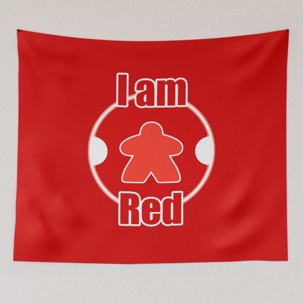 Item preview, I AM RED MEEPLE designed and sold by csalvati77.