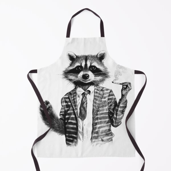 Item preview, Raccoon Smoking Cig  designed and sold by NapNapSleeper.