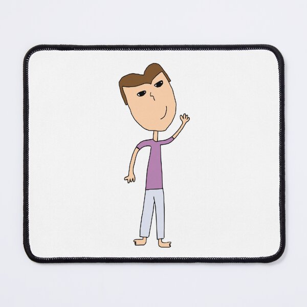 Item preview, Funny Tall Waving Boy Man Drawing designed and sold by SunnieCoast.