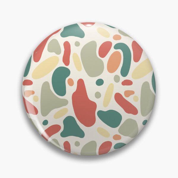 Item preview, Geometry colors shape blot cute modern pattern designed and sold by Yana Mustafina | Boho Soulful Designs.