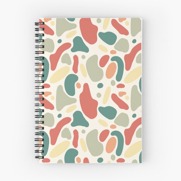 Item preview, Geometry colors shape blot cute modern pattern designed and sold by Yana Mustafina | Boho Soulful Designs.
