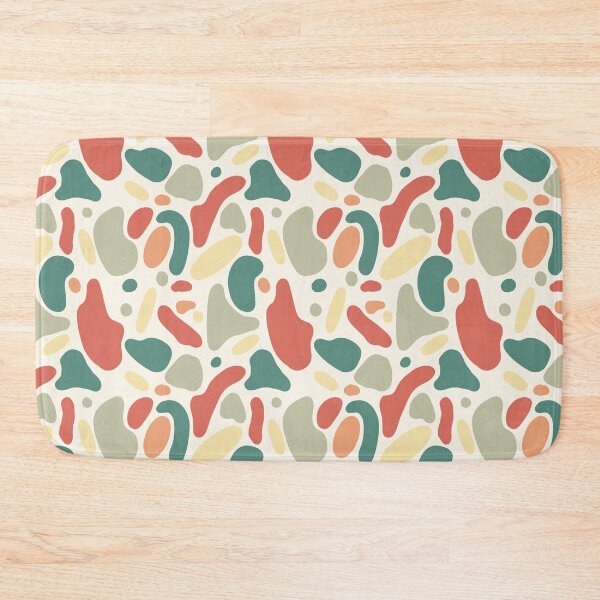 Item preview, Geometry colors shape blot cute modern pattern designed and sold by Yana Mustafina | Boho Soulful Designs.