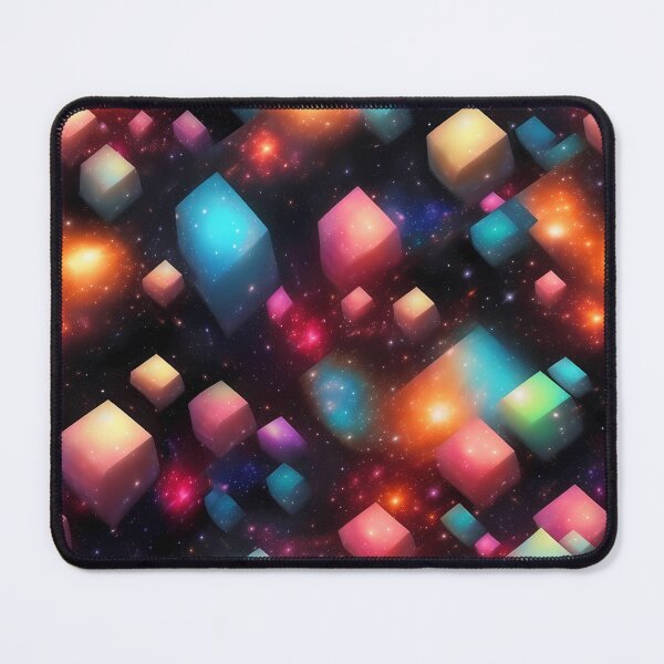 Item preview, Cosmic Cubes: Abstract Repetitive Pattern Art designed and sold by GiveMeMood.