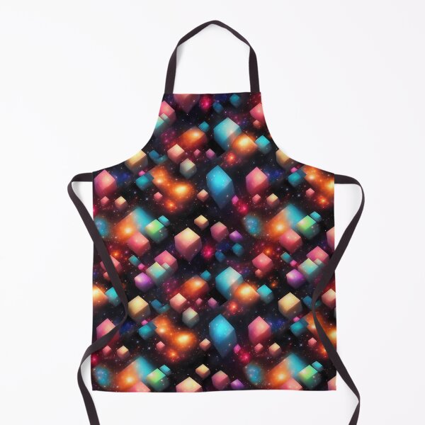 Item preview, Cosmic Cubes: Abstract Repetitive Pattern Art designed and sold by GiveMeMood.