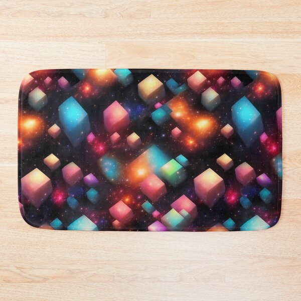 Item preview, Cosmic Cubes: Abstract Repetitive Pattern Art designed and sold by GiveMeMood.