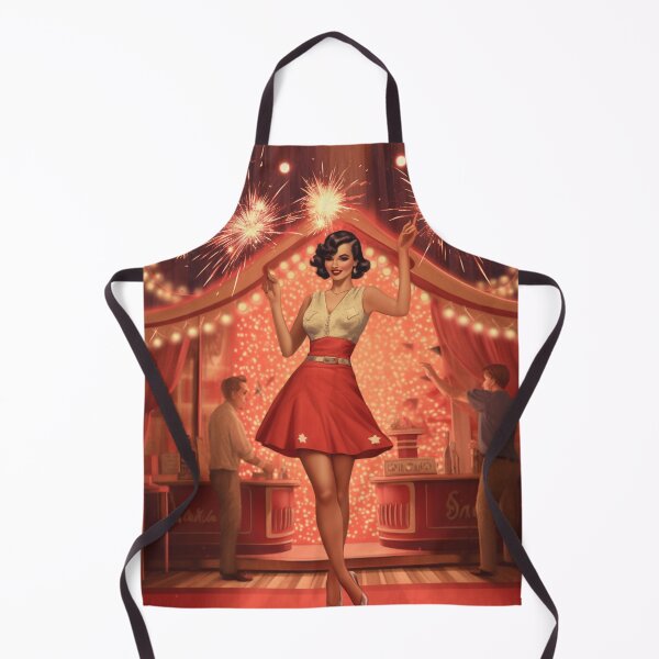 Item preview, A Pin Up Girl at a Nightclub designed and sold by GoodOldVintage.