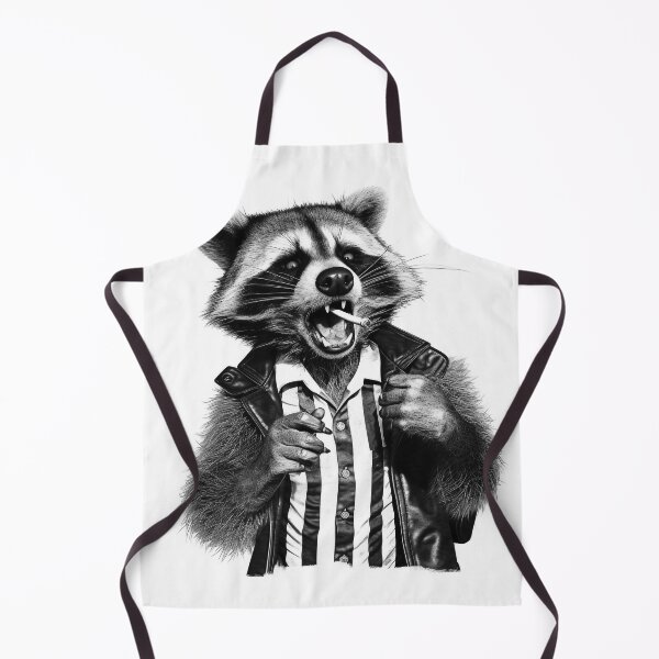 Item preview, Angry Raccoon Smoking Cig  designed and sold by NapNapSleeper.