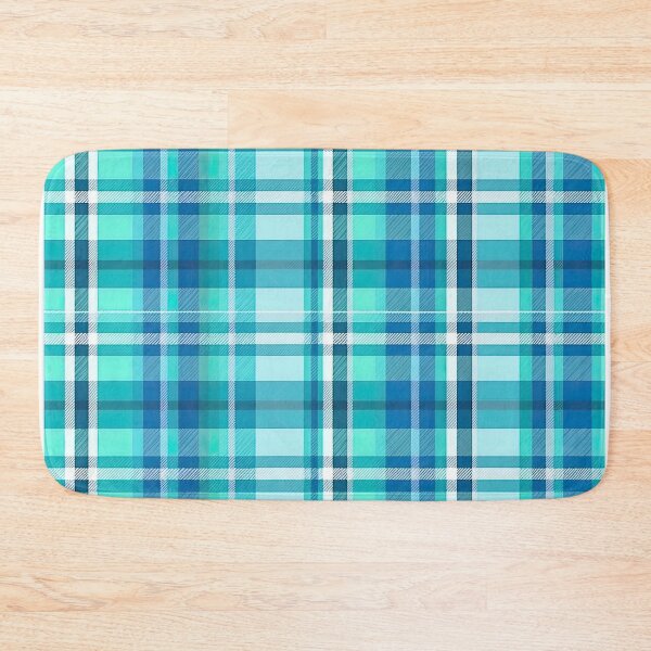 Item preview, Turquoise Plaid  designed and sold by Pedra Panda.