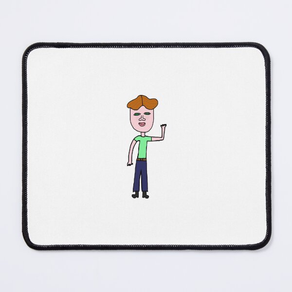 Item preview, Funny Floppy Hair Waving Freckles Boy Man Guy Drawing designed and sold by SunnieCoast.