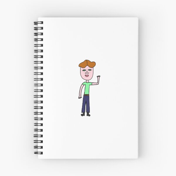 Item preview, Funny Floppy Hair Waving Freckles Boy Man Guy Drawing designed and sold by SunnieCoast.
