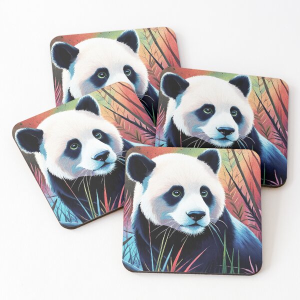 Item preview, Charm of the Panda: Endearing Wildlife Print designed and sold by Neo-Figur3.
