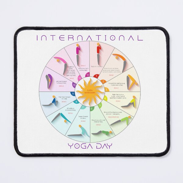 Item preview, Surya Namaskar | International Yoga Day designed and sold by JSRCSRS.