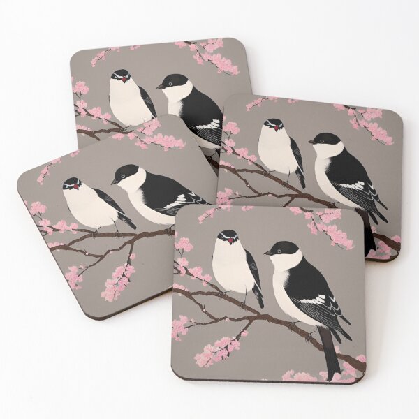 Item preview,  Vintage Aesthetic Japanese Bird & Blossom Illustration designed and sold by Ima-Shel-Mae.