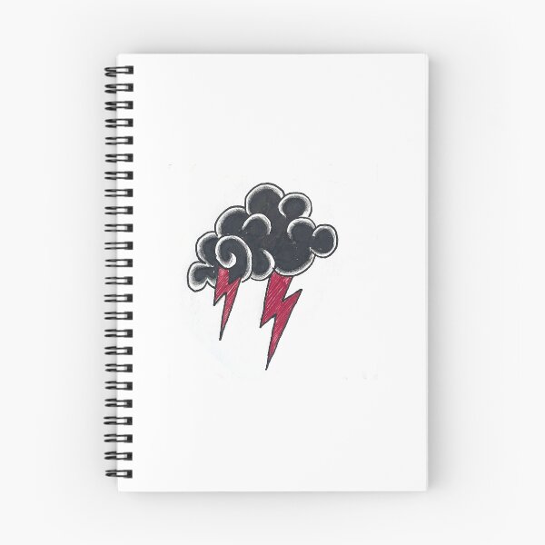 Item preview, black cloud with lightning designed and sold by Naroaaa.