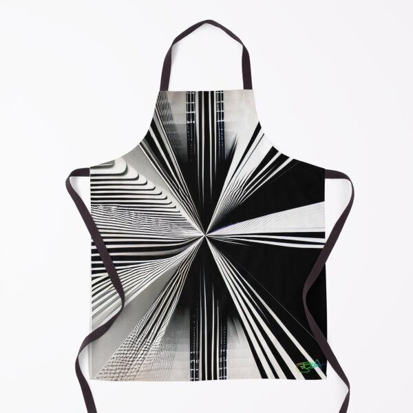 Item preview, Abstract Geometric Black and White 64 designed and sold by Benito Del Ray.