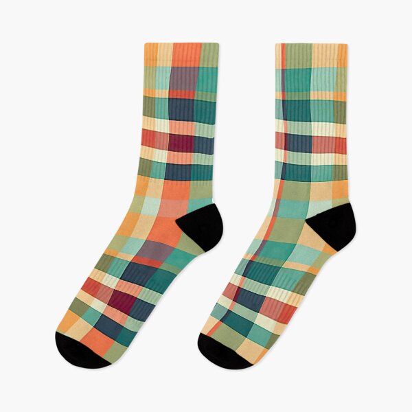 Item preview, Retro Striped Plaid 2 designed and sold by Pedra Panda.