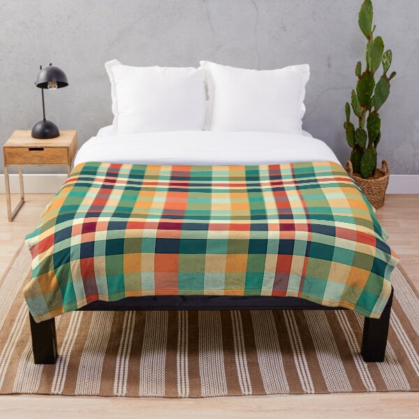 Artikelvorschau, Retro Striped Plaid 2 entworfen und verkauft von Pedra Panda.
