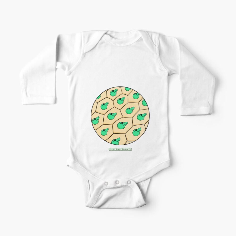 Item preview, Long Sleeve Baby One-Piece designed and sold by reptilesenpai.