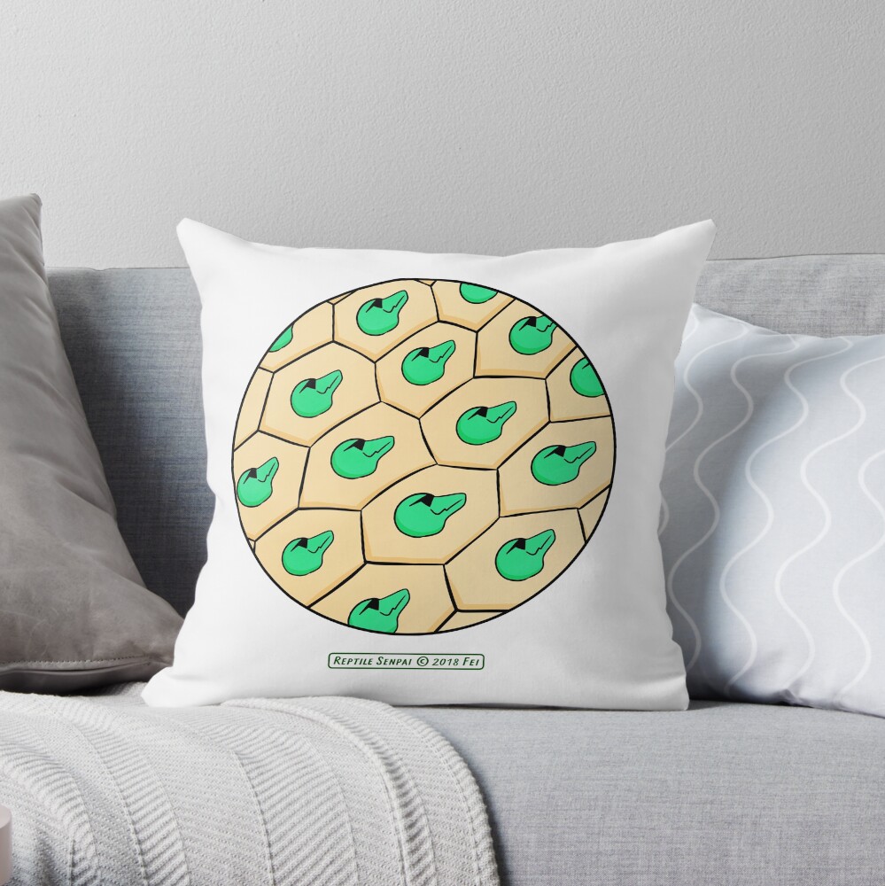 Item preview, Throw Pillow designed and sold by reptilesenpai.