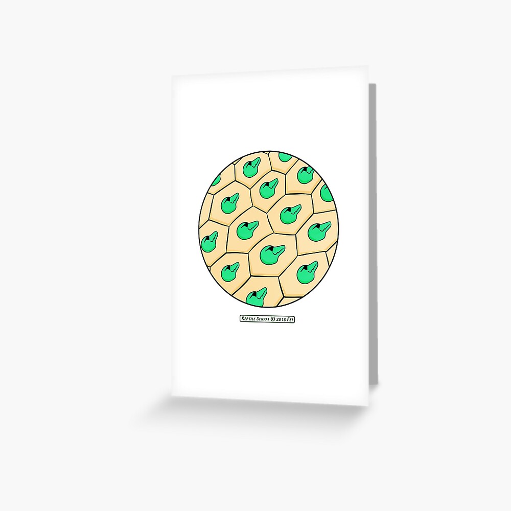 Item preview, Greeting Card designed and sold by reptilesenpai.